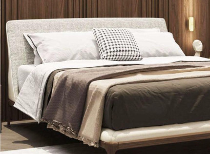 White Bed Luxury Bed Frame Modern Bedroom Furniture Wooden Frame
